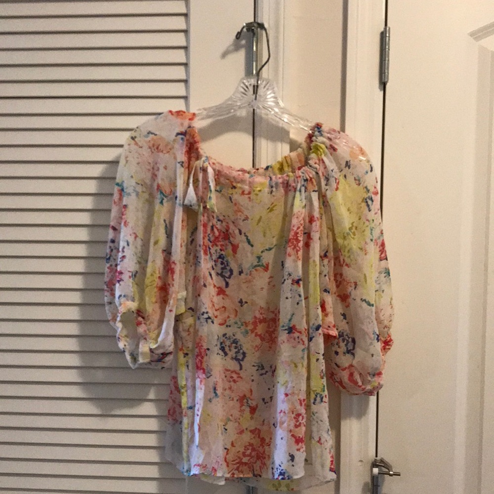 Blouse (multicolored) size XSMALL